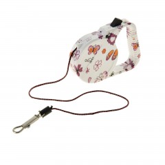 Поводок - рулетка с рисунком, 3 м, цвета в ассортименте - Фото 1