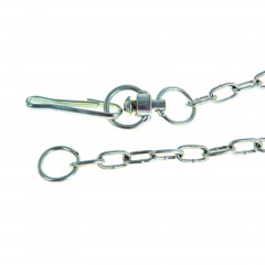 Цепь для привязи собак (3 м, калибр 3 х 16 мм), белая - Фото 2