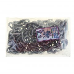 Цепь для привязи собак (3 м, калибр 6 х 27 мм), черная - Фото 1