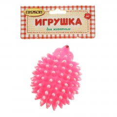 Игрушка пищащая для собаки «Еж Гарисон», розовый - Фото 1