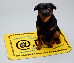 Коврик «@ собака.дом» 58 х 38 см - Фото 1