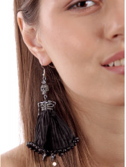 Серьги «Скелеточка» - Фото 1