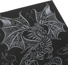 Гравюра «Павлин» - Фото 2