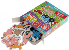 Макси-пазлы «Синий трактор» - Фото 1