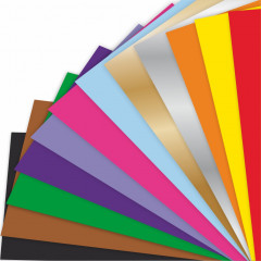 Набор цветной бумаги и картона «Золушка» - Фото 1