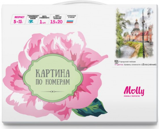 Картина по номерам «Городской пейзаж»