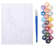 Картина по номерам «Балерина в танце» - Фото 2