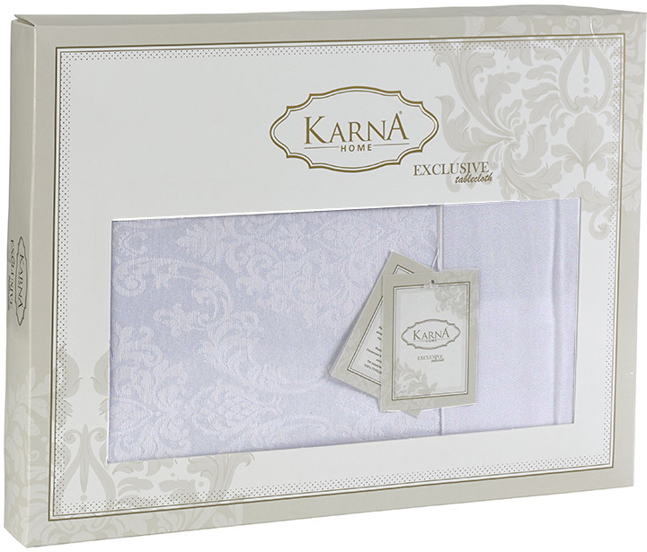 Скатерть прямоугольная с кантом | Damask | Karna | Фото 1