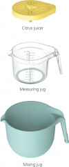 Набор чаш с насадкой-соковыжималкой «Nest Trio» - Фото 1