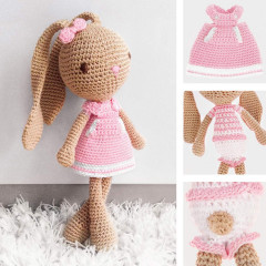 Набор для вязания мягкой игрушки «Зайка Рафаэлка» - Фото 1