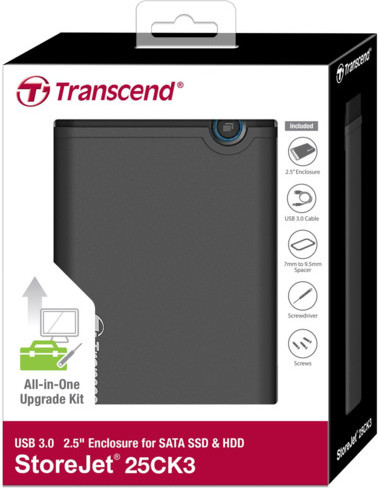 Корпус для жесткого диска Transcend TS0GSJ25CK3