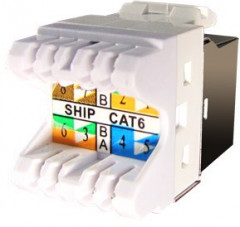 Модуль для информационной розетки RJ45 - Фото 1