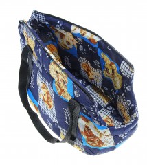 Сумка-переноска обзорная мягкая, 40 х 20 х 20 см, цвет в ассортименте - Фото 1