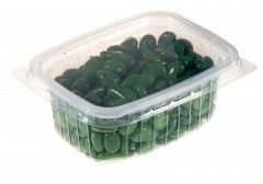 Галька зелёная для декора (350 гр) - Фото 1