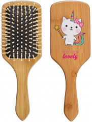 Расческа массажная «Кот-единорог» - Фото 1
