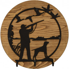 Вешалка брашированная «Охота» - Фото 1