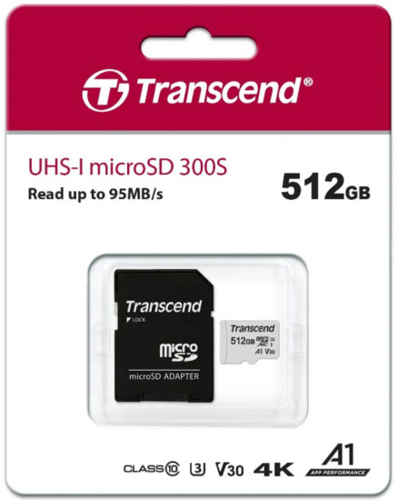 Карта памяти microSD Transcend