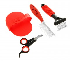 Набор для груминга (4 предмета) - Фото 1