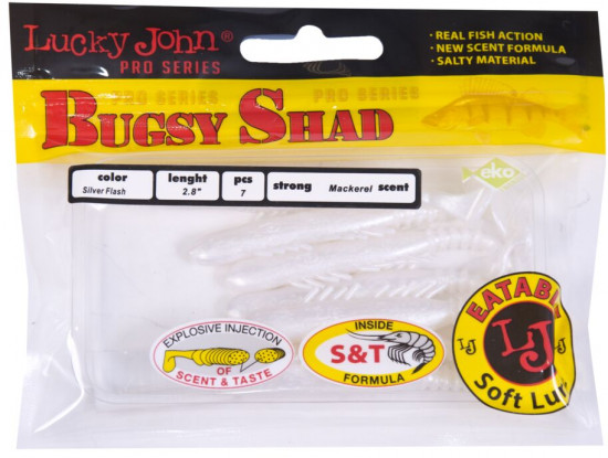 Виброхвосты съедобные «Bugsy Shad»