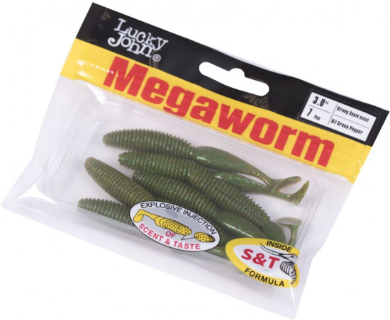 Виброхвосты съедобные «MegaWorm»