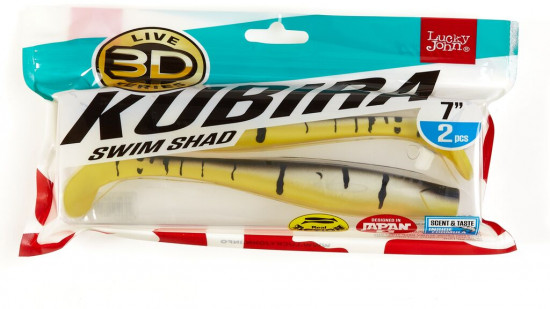 Виброхвосты «Kubira swim shad»