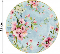 Набор тарелок «Яблоневый цвет на голубом» - Фото 3