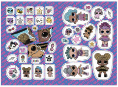 Раскраска с наклейками «Морская королева» - Фото 2