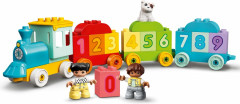 Конструктор Duplo 10954 Поезд с цифрами — учимся считать. Number train — learn to count - Фото 1