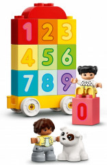 Конструктор Duplo 10954 Поезд с цифрами — учимся считать. Number train — learn to count - Фото 6
