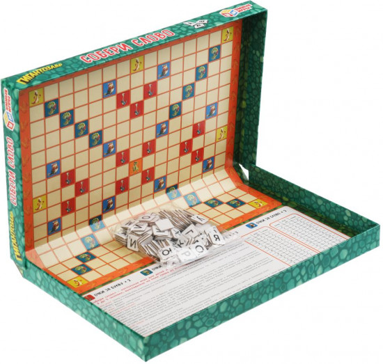 Игра настольная «Гигантозавр. Словодел. Собери слово»