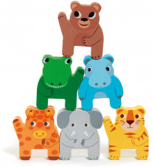 Пирамидка-паровозик «Джунгли» - Фото 1