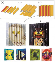 Набор для создания 3D-плаката «Дикий мир» - Фото 1