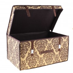 Кофр — короб для хранения «Шоколатье» жесткий, коричневый (40 × 60 × 30 см) - Фото 1