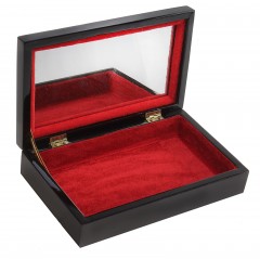 Шкатулка дерево «Бабочки», бархат внутри - Фото 1