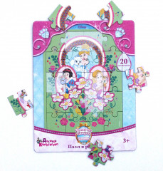 Пазл в рамке «Королевские Питомцы-1» - Фото 1