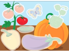 Многоразовые водные раскраски. Выпуск 12. Овощи - Фото 1