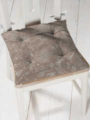 Подушка на стул с тафтингом - Фото 1