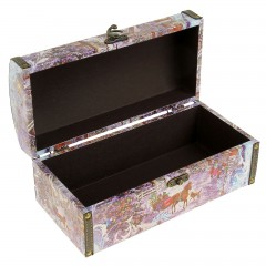 Шкатулка дерево «Зимние катания» 30 х 14 х 12,5 см - Фото 3