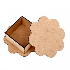 Шкатулка для декупажа «Цветок» (набор 7 деталей) - Фото 3