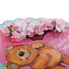 Открытка с цветами «Любимой мамочке» - Фото 3