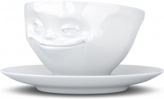 Чашка с блюдцем «Grinning» - Фото 5