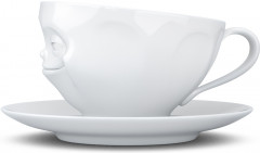 Чашка с блюдцем «Grinning» - Фото 6