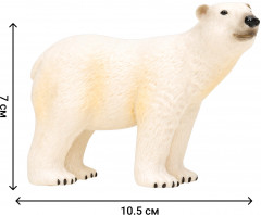 Набор фигурок «Белая медведица и медвежата» - Фото 1