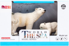 Набор фигурок «Белая медведица и медвежата» - Фото 5