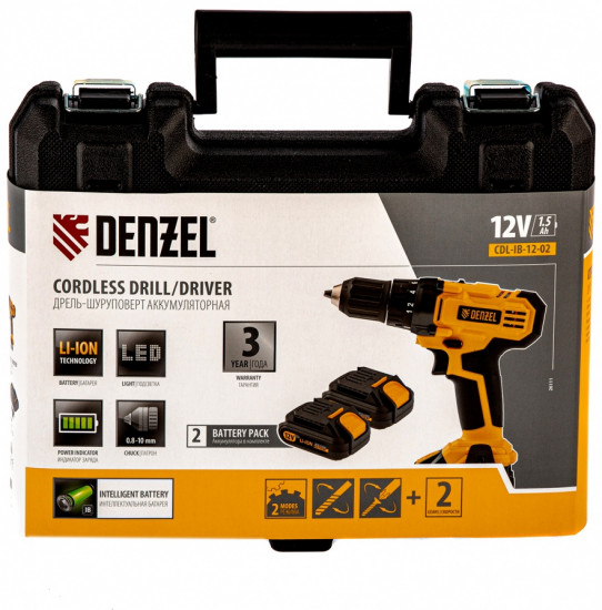 Дрель-шуруповерт CDL-IB-12-02