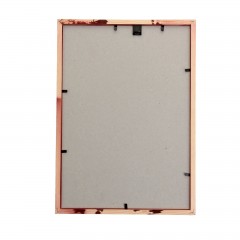 Фоторамка деревянная 21 х 30 см, коралловый - Фото 1