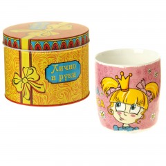 Кружка «Царский подарок», в жестяной банке - Фото 3