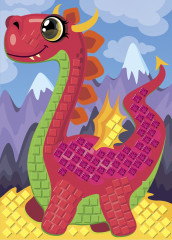 Аппликация «Дракон» - Фото 1