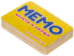 Игра настольная «Мемо. Фрукты и овощи» - Фото 3