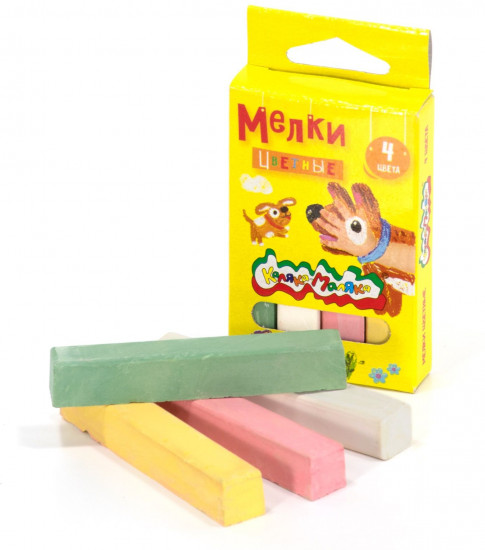 Мелки цветные